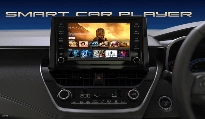 楽天市場】カシムラ製 Smart Car Player スマートカープレイヤー
