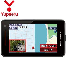 ユピテル レーザー＆レーダー探知機 GS1200 YUPITERU 超広範囲探知 新レーダー波移動オービス MSSS 受信警報可能日本製 3年 2023年秋最新地図データ収録のフルマップレーダー