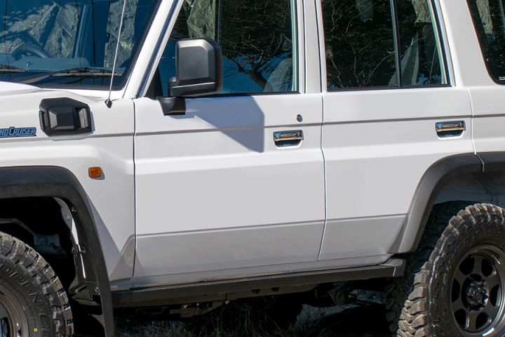 楽天市場】IPF ドアハンドルプロテクター for ランドクルーザー70 EXLC