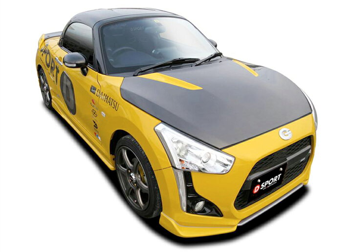 楽天市場】コペンRobe GR SPORT LA400A ダイハツエアロボンネット 