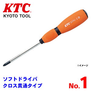 KTC �\�t�g�h���C�o �N���X�ђʃ^�C�v D7P2-1 �ђʃ^�C�v ��[�}�O�l�b�g�t�� �O���b�v�͊��ɂ₳�����G���X�g�}�[�f�� �p�[�c�L���O