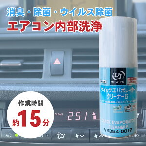 DRIVE JOY �h���C�u�W���C �N�C�b�N�G�o�|���[�^�[�N���[�i�[6 60ml V9354-0012 �����ԗp AC�G�o�|���[�^�[���܃J�r��ۂ̔������₷���G�A�R�������̐��܏��L ���� �R�� ��� �E�C���X���� �R