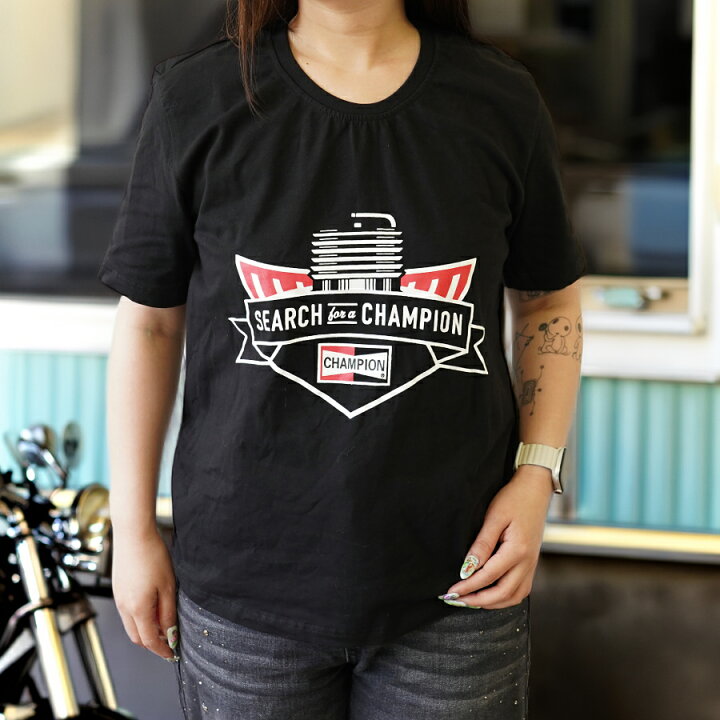 楽天市場】CHAMPION TSHIRT Tシャツ チャンピオンプラグ チャンピオン 