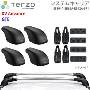 TERZO �e���b�c�H �V�X�e���L�����A XV Advance GTE ��䕪 EF104A EB92A EB92A SR1 �t�b�g �G�A���o�[ �V���o�[ ��t�z���_�[ �p�[�c�L���O E1E1