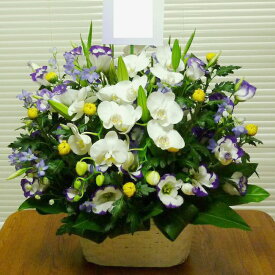 [送料無料][お供花][お悔み花][お彼岸花][枕花][色選べるお供え]おまかせ素敵アレンジお盆ギフト【HLS_DU】【RCP】[ペット御供]【楽ギフ_メッセ入力】お盆花【オススメ】