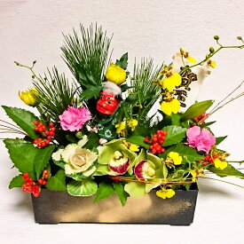 [送料無料][お正月花][数量限定][お歳暮花][お年賀]お正月アレンジKG【RCP】