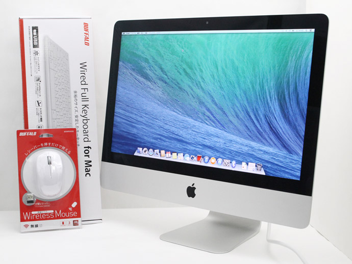 21.5インチ アップル アイマック MacOS X Mavericks 10.9.5 中古 送料無料 Apple iMac 21.5-inch Late 1TB 春新作の 2.70GHz Core 2013 新作続 i5 T14T HDD ME086J 8GB メモリ A 4570R