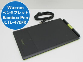 WACOM ワコム ペンタブレット Bamboo Pen CTL-470/K バンブーペン Q15H 中古