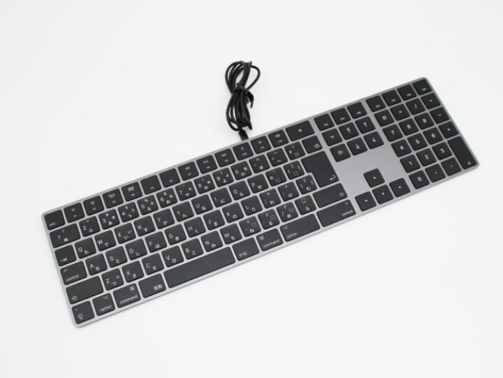 上品 Apple Magic Keyboard テンキー付き スペースグレイ Uk Mrmh2jb A 中古 Fucoa Cl