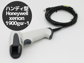 QRコード 2次元コードスキャナ Honeywell xenon 1900gsr-1 ハネウェル ゼノン ハンディ バーコードリーダー USB接続 C59T【中古】【送料無料】
