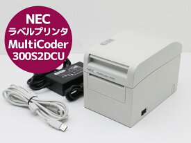 NEC ラベルプリンタ MultiCoder 300S2DCU 小型3インチ幅 PR-T300S2DCU P69T【中古】