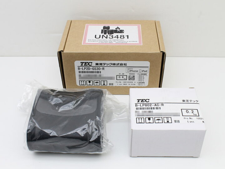 楽天市場】東芝テック ポータブルプリンタ B-LP2D-GS30-R 軽量 