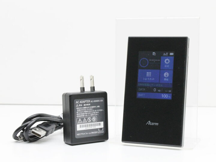楽天市場】モバイルルーター Aterm MR04LN SIMフリー LTE NEC  