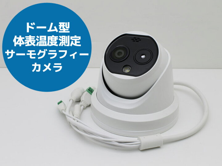 楽天市場】サーマルカメラ ドーム型 DS-2TD1217B-6/PA HIKVISION製 PoE 