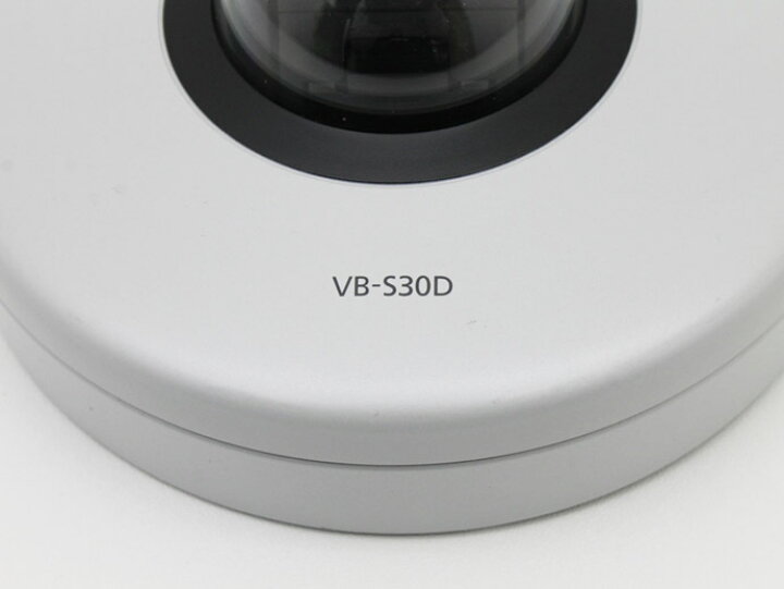 楽天市場】小型ドーム型ネットワークカメラ Canon VB-S30D 防犯カメラ 