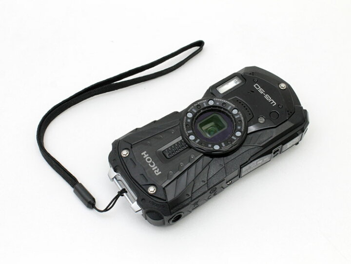 楽天市場】デジカメ 防水 RICOH WG-50 リコー ブラック [防水+防塵+耐 