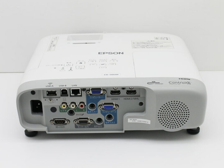 楽天市場】プロジェクター EPSON エプソン EB-980W 3,800lm 画面の  