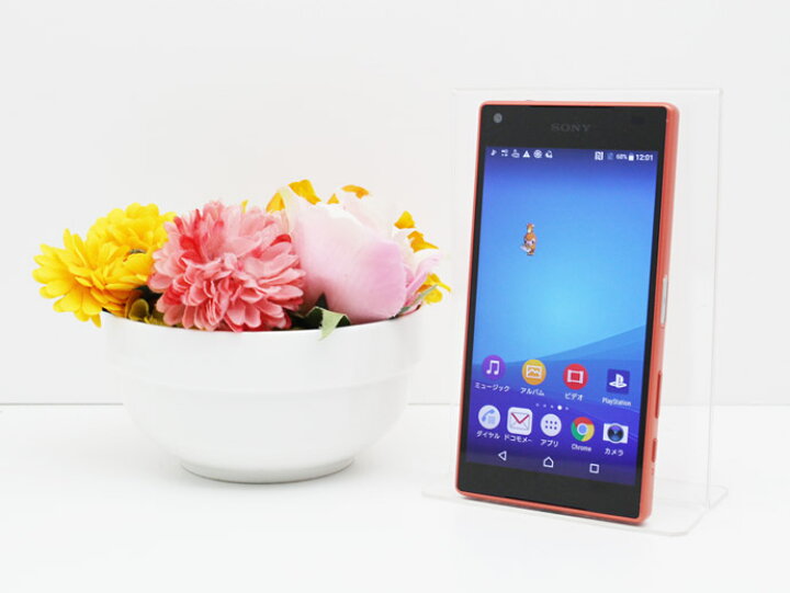 楽天市場 Docomo 白ロム Simロック解除済み Simフリー Sony Xperia Z5 Compact So 02h Coral コーラルカラー Aランク G1t 中古 Pcショップeyes