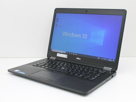 WEBカメラ ノートパソコン Office付き Windows10 DELL Latitude E7470 Core i7 6600U 2.6GHz メモリ 16GB SSD 256GB 英字キーボード＆バックライトキーボード Bランク W43T【中古】【ノートパソコン 本体】