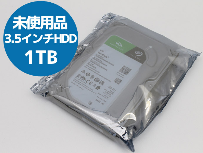 未使用品 3.5インチ HDD 内蔵ハードディスク 1TB SEAGATE ST1000DM010 6Gb s 64MB 7200rpm BarraCudaT