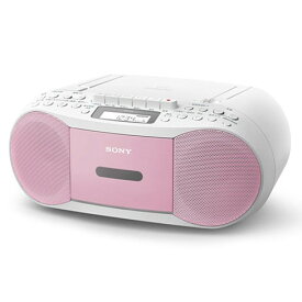 【あす楽】SONY CDラジオカセットレコーダー CFD-S70(P) ピンク CDラジカセ ソニー 【即納・送料無料】