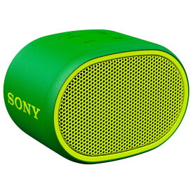 SONY ワイヤレスポータブルスピーカー SRS-XB01(G) グリーン ソニー Bluetooth対応 【即納】