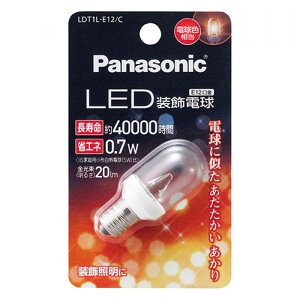 Panasonic LED�d�� LED�����d�� 0.7W(�d���F����) LDT1LE12C LDT1L-E12/C �p�i�\�j�b�N �y���[�E���������z