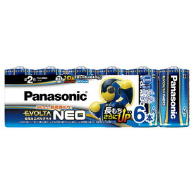 パナソニック 乾電池エボルタネオ単2形6本パック LR14NJ/6SW Panasonic アルカリ【即納・送料無料】