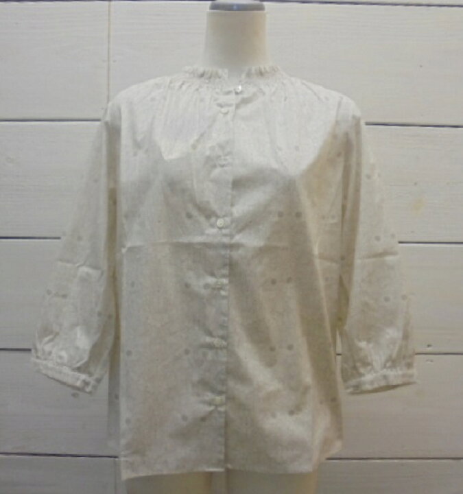 楽天市場】Parkes パークス Liberty リバティ フリルスタンド花柄7分袖 
