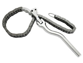 【スーパーSALE限定価格】オイルフィルターレンチ チェーン式 対応サイズ 60〜160mm 強力ダブルチェーン 普通車〜大型車 大型トラック対応 オイルフィルター外し エレメント外し 工具