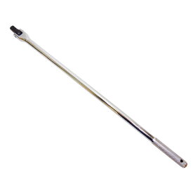 【8月11日までポイントUP】ロングスピンナーハンドル ブレイカーバー 600mm 超ロングタイプ ローレットグリップ ホイールレンチ 差込角 1/2(12.7) タイヤ交換 プーリーボルト脱着 工具 クロームバナジウム製 1年保証付