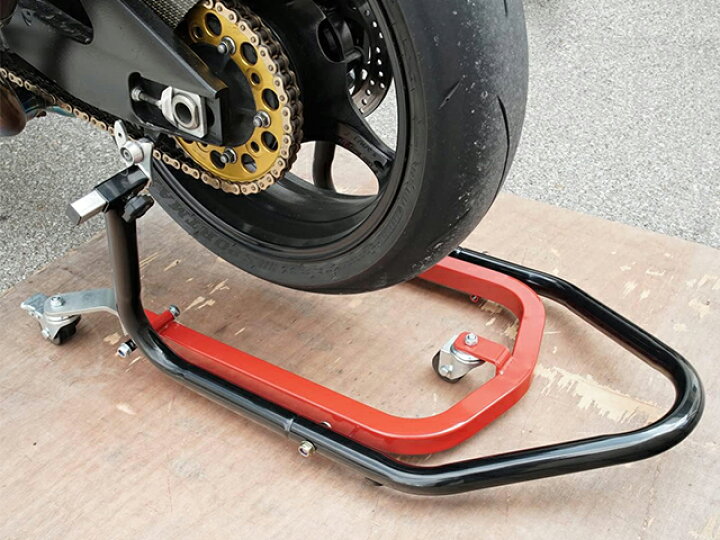 楽天市場】バイク用 移動式 リヤスタンド メンテナンススタンド バイク 