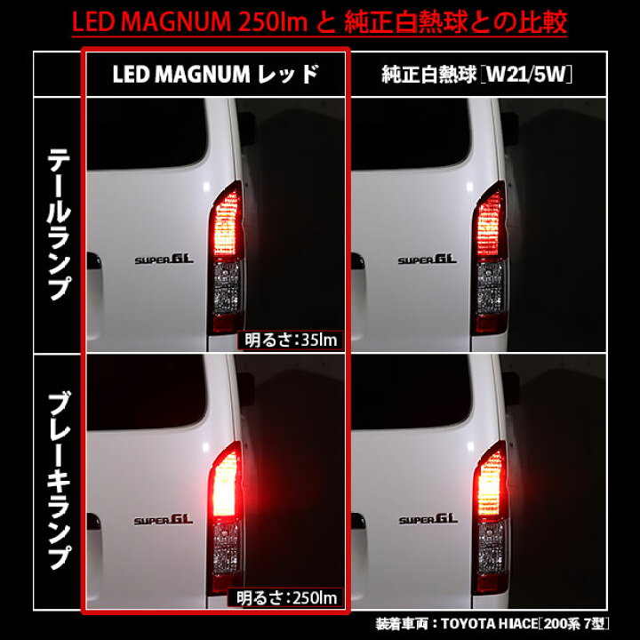 楽天市場】【尾灯・制動灯】トヨタ ハイエース 200系 7型 テール 