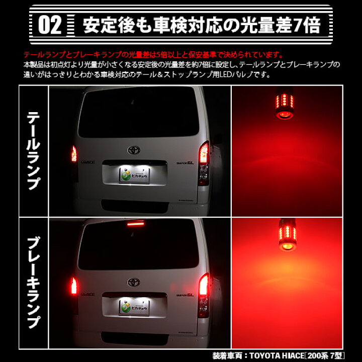 楽天市場】【尾灯・制動灯】トヨタ ハイエース[200系7型]テール  