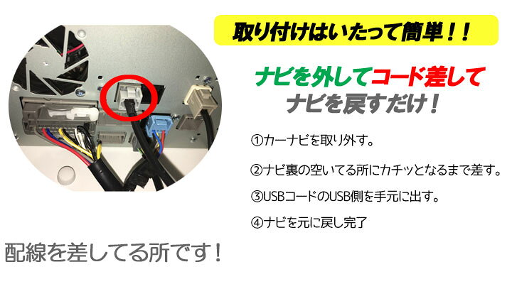 楽天市場】ホンダ ギャザズナビ専用 USB接続コード ピカイチ HTV-USB01 