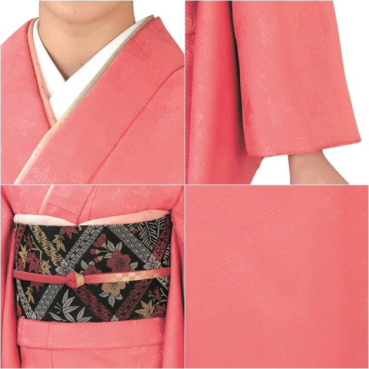 楽天市場】【慶事のきもの】【単品】R.K 洗える着物 色無地【1】浅緋 