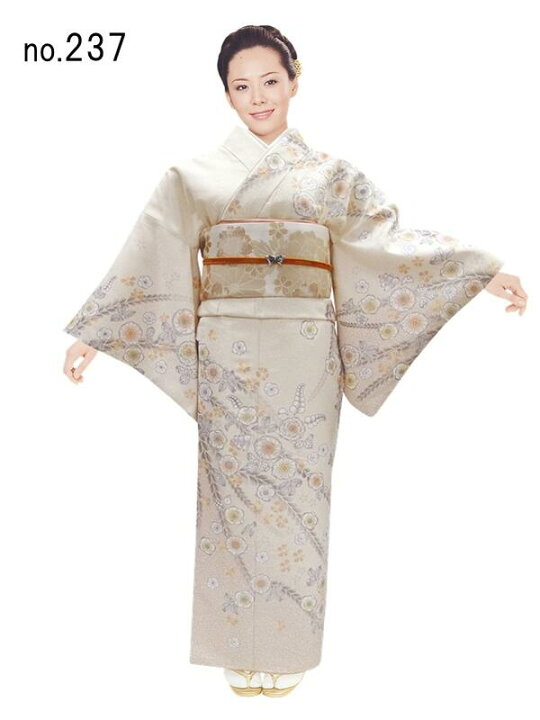 楽天市場】【訪問着】【単品】H.L 洗える着物 訪問着 ダスティ 