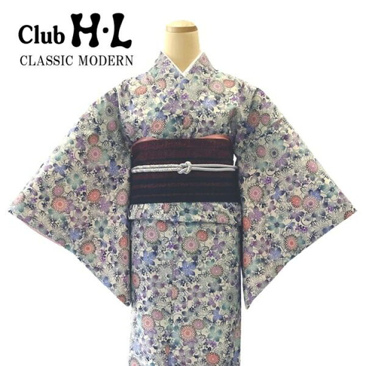 楽天市場】【クラシックモダンきもの】【着物単品】H・L 着物【No.308  