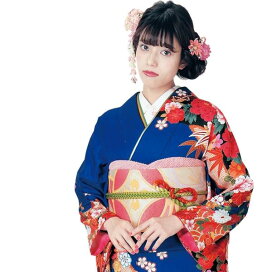 楽天市場】【振袖 着物】H・L 絵羽 振袖 着物【単品】【14】紫系 大花 