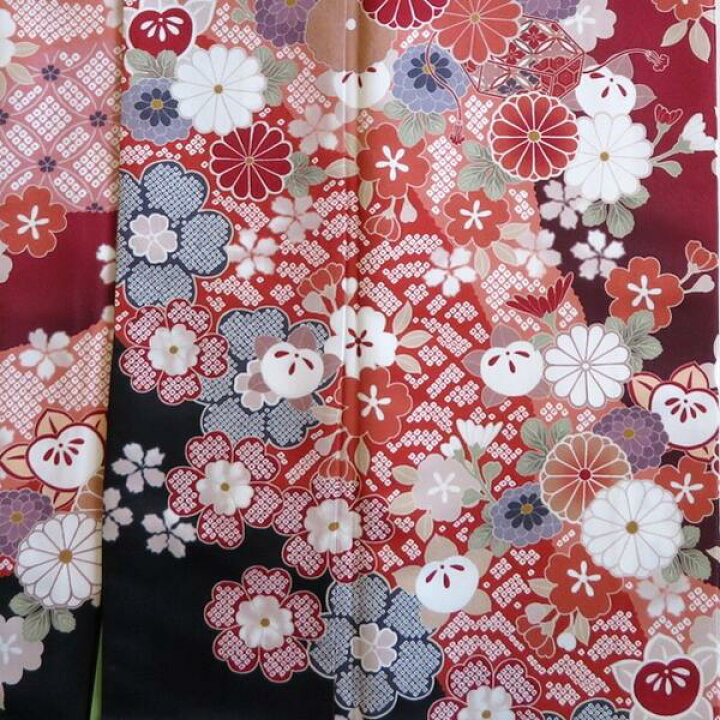 楽天市場】【振袖着物】【単品】H.L 洗える着物 振袖 ダスティカラー  