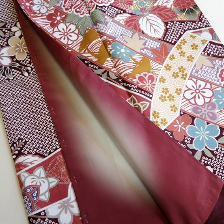 楽天市場】【振袖着物】【単品】H.L 洗える着物 振袖 ダスティカラー 