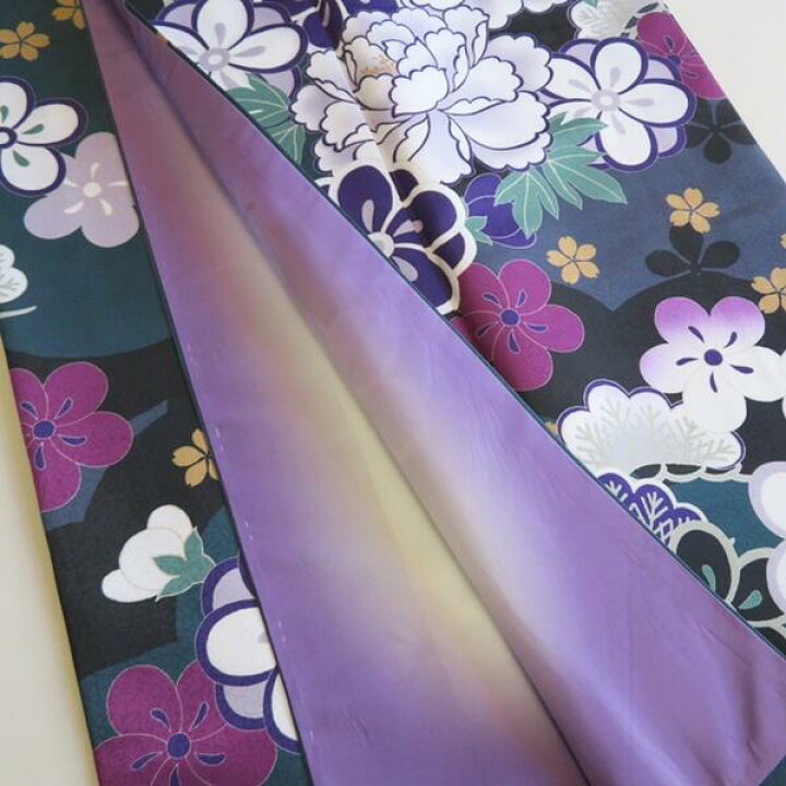 楽天市場】【振袖着物】【単品】H.L 洗える着物 振袖 ダスティカラー 