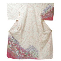 楽天市場】ピンク（種類（着物）付下げ）（和服｜レディース  