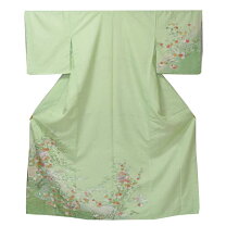 楽天市場】グリーン 緑（種類（着物）付下げ）（和服｜レディース  