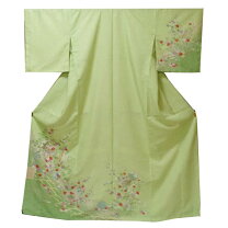 楽天市場】緑（種類（着物）付下げ）（着物｜和服）：レディース 