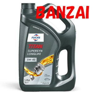 FUCHS(tbNX) TITAN SUPERSYN@LONGLIFE@5W-40@5L A602003102 GWIC@1{