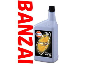 GULF Kt@vebN@PROTEC@10W40@10W-40@1L@6{@荠ȉi̕