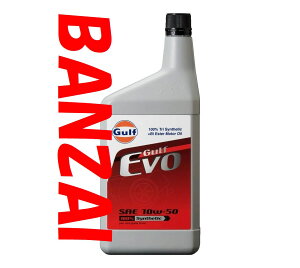 GULF Kt@10W-50@10W50@EVO@G{@1L@6{@G{pBɍ\ɂȂĐVo