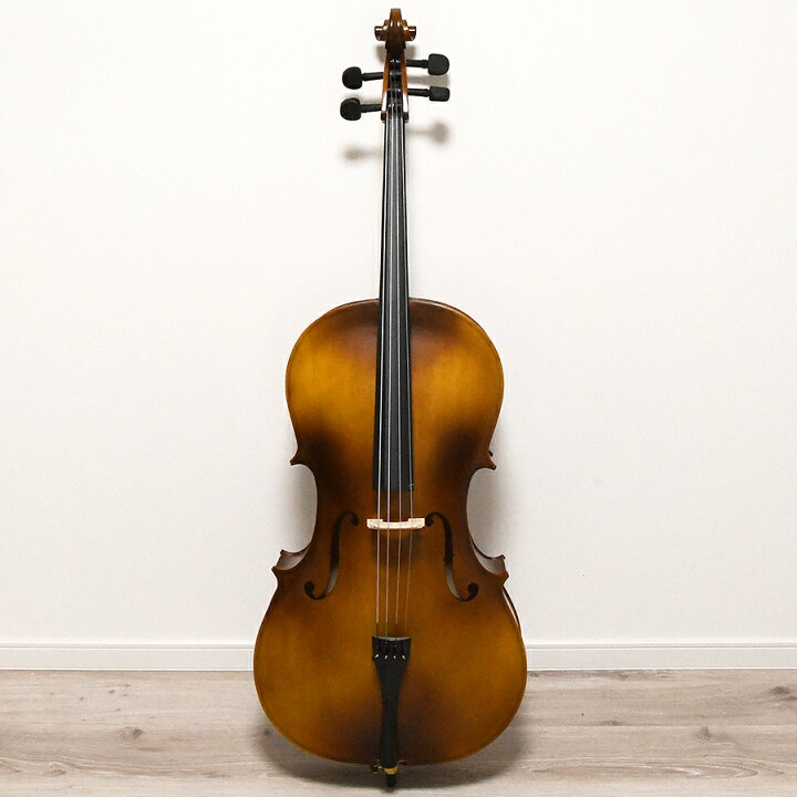 楽天市場】チェロ 初心者入門5点セット 本体 弓 松脂 駒 ケース cello 