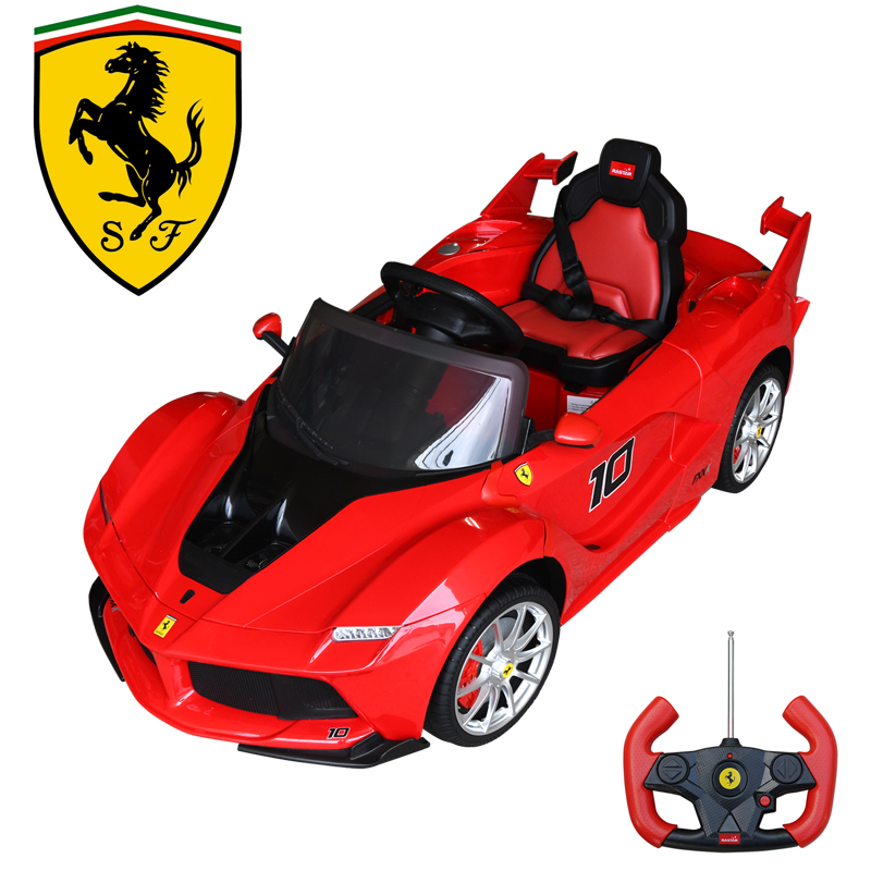 最大44%OFFクーポン フェラーリ正規ライセンス ラフェラーリ 電動乗用玩具 リモコン操作可能 大人気 Ferrari La キッズカー ラフェラーリレーシングバージョン ガルウイング> FXXK Ferrariドア開閉